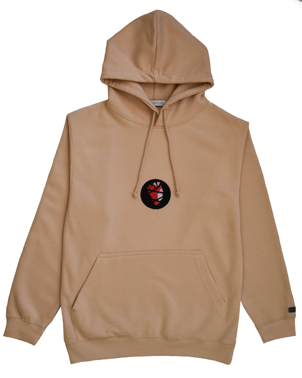 Hoodie Encheart Nude